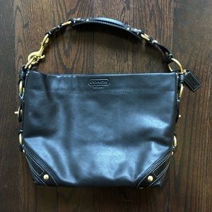 Authentic coach black purse